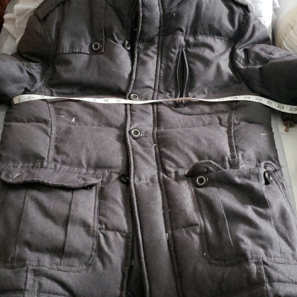 Mens down peacoat - Picture 7 of 8